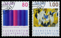 LIECHTENSTEIN 1993 Nr 1054-1055 Gestempelt X5DB21E - Oblitérés