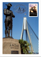 4-4-2024 (1 Z 5) Australia (maxicard) ANZAC Bridge X 1 (if No Purchase This Item WILL NOT Be Re-listed For Sale) - Cartas Máxima