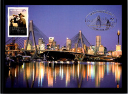 4-4-2024 (1 Z 5) Australia (maxicard) ANZAC Bridge X 1 (if No Purchase This Item WILL NOT Be Re-listed For Sale) - Maximum Cards