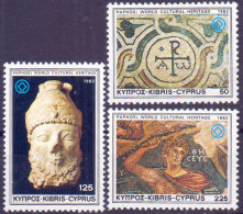 CYPRUS -  ARCHEOLOGY PAPHOS - **MNH - 1982 - Archéologie