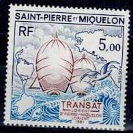 SAINT PIERRE AND MIQUELON1986 SAILING REGATTA LORIENT-ST. MI No 545 MNH VF!! - Nuevos