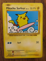 Carte Pokémon Pikachu Surfeur, Platine Rivaux émergeants Niv13. 50 Pv 111/108. 2016. Illustration De Toshinao Aoki - Otros & Sin Clasificación