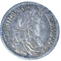 Louis XIV-Douzième D'écu Au Buste Juvénile 1660 Rouen - 1643-1715 Luis XIV El Rey Sol