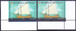 CROATIA - HRVATSKA -  DIFERENT PERF.  SHIPS  BRACERA - **MNH - 1998 - Kroatien