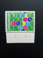 LIECHTENSTEIN MI-NR. 398 POSTFRISCH(MINT) Mit Unterrand EUROPA 1960 WAGENRAD - Unused Stamps