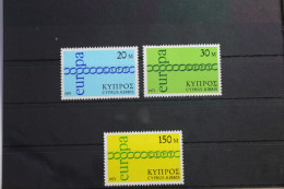 Zypern 359-361 Postfrisch Europa #VN434 - Usados