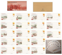 China Cover PFTN·JS-2 The 70th Anniversary Of Long March By Chinese Red Army 18v MNH - Enveloppes