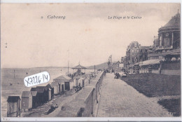 CABOURG- LA PLAGE ET LE CASINO - Cabourg