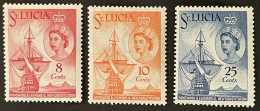 ST. LUCIA - MNH** - 1960 - # 171/173 - St.Lucie (1979-...)