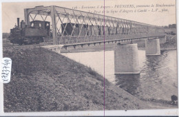 HAMEAU DE PRUNIERS- PRES DE BOUCHEMAINE- LE PONT DE LA LIGNE D ANGERS A CANDE - Autres & Non Classés