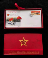 China Cover PFTN·JS-7 Military Parade On The National Day For The 60th Anniversary Of The Founding Of PR China 56v MNH - Sobres