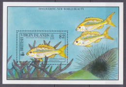 1990 British Virgin Islands 691/B63 Marine Fauna 9,50 € - Maritiem Leven