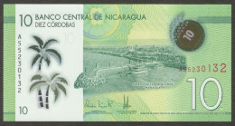 Nicaragua 10 Cordobas P-209b 2019 Polymer UNC - Nicaragua