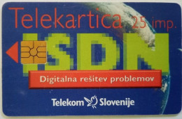 Slovenia 25 Unit Chip Card - ISDN - Slovenië