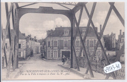 ROCHEFORT-SUR-LOIRE- VUE DE LA VILLE A TRAVERS LE PONT - Andere & Zonder Classificatie