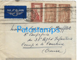 226395 AFRICA MOROCCO CASABLANCA COVER CANCEL YEAR 1938 CIRCULATED TO FRANCE NO POSTCARD - Sonstige - Afrika