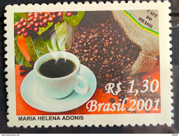 C 2435 Brazil Stamp Coffee Dring Gastronomy 2001 - Neufs