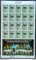 C 2404 Brazil Stamp Football Palmeiras 2001 Sheet - Ungebraucht
