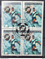 C 2401 Brazil Stamp Football Vasco Da Gama Ship 2001 Block Of 4 CBC RJ - Ungebraucht