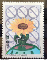 C 2380 Brazil Stamp World No Tobacco Day Flor 2001 - Unused Stamps