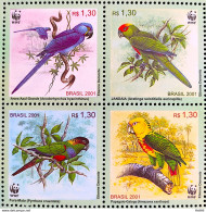 C 2382 Brazil Stamps Birds 2001 - Ungebraucht