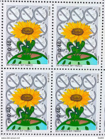 C 2380 Brazil Stamp World No Tobacco Day Flor 2001 Block Of 4 - Neufs