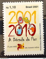 C 2377 Brazil Stamp Decade Of Culture Of Peace 2001 - Unused Stamps