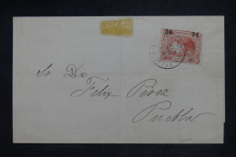 MEXIQUE - Lettre Avant 1900 à Découvrir - Détaillons Collection - A 2680 - Messico