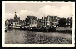 AK Emden, Delft Mit Rathausturm  - Emden