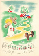 CPA Illustration-Chansons Pour Les Tout Petits-Le Petit Jésus        L2820 - Contemporanea (a Partire Dal 1950)