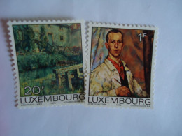 LUXEMBOURG  MNH 2  STAMPS   1975 PAINTING - Sonstige & Ohne Zuordnung