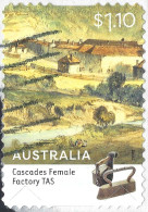 AUSTRALIA 2020 $1.10 Multicoloured, World Heritage-Cascades Female Factory Tasmania Die-Cut Self Adhesive FU - Gebraucht