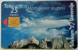 Slovenia 25 Unit Chip Card - Martuljkova / Pap Telematika - Eslovenia