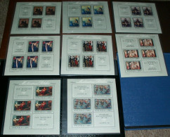 Poland 1968 - Mi.1864-71  - Polish Paintings  - Set Of 8 Sheets - MNH - Unused Stamps