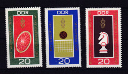 Weltmeisterschaften 1969 Schach Und Radsport, Weltpokal Volleyball, ** - Andere & Zonder Classificatie