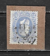 31 Emission De 1869 - Bonne Valeur - Oblit. LP361 TIRLEMONT - Sur Fragment - LOOK!!!! - 1869-1883 Leopold II