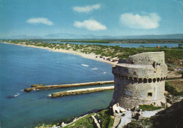 SAN FELICE CIRCEO, LATINA, LAZIO, SABAUDIA, TOWER, ARCHITECTURE, ITALY, POSTCARD - Latina