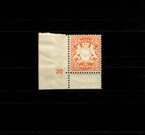 Bayern MiNr. 64x, Plattennummer 20, Eckrand E3, Postfrisch, ** - Unused Stamps