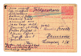 1915: Turchunköl Bei Anafort An Den Dardanellen, Türk. Antwortkarte Als FP-Karte - Feldpost (franqueo Gratis)