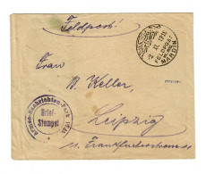 1918 Mardin MIL MISS Vom Internierten Telegraphist Auf Der Askard Constantinopel - Feldpost (franchigia Postale)