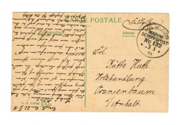 1918 KDMSP AK Constantinopel Nach Oranienbaum, Siehe Beschreibung - Feldpost (franchigia Postale)