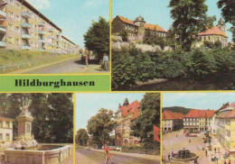 3180 - Hildburghausen - An Der Stadtmauer, Brunnen Am Theater, Leninallee, Markt, Neubaugebiet - 1984 - Hildburghausen