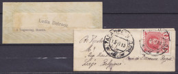 Russie - Petite Env. Carte De Visite - Affr. 4k Càd TAGANROG /13.12.1913 Pour LIEGE - Sonstige & Ohne Zuordnung