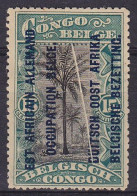 Est-Africain Allemand - Occupation Belge - N°30 ** Pli Accordéon Vertical 1916 - Superbe - Nuovi