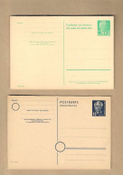 Los 44 Vom 04.04 -  Kleiner Posten DDR  Ganzsachen Ungebraucht Aus Den 50ziger Jahren - Collections