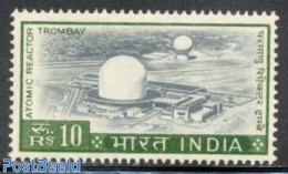 India 1965 10R, Stamp Out Of Set, Mint NH, Science - Atom Use & Models - Nuevos