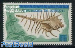 Djibouti 1977 45F, Stamp Out Of Set, Mint NH, Nature - Shells & Crustaceans - Marine Life