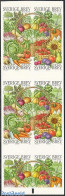 Sweden 2003 Vegetables Booklet, Mint NH, Health - Food & Drink - Stamp Booklets - Neufs