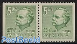 Sweden 1941 A. Hazelius Booklet Pair, Mint NH - Unused Stamps