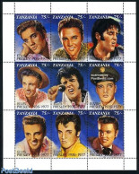 Tanzania 1992 Elvis Presley 9v M/s, Mint NH, Performance Art - Elvis Presley - Music - Popular Music - Elvis Presley